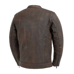 City Surge Men's Motorcycle Leather Jacket