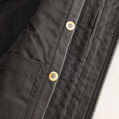 FitLayer - Men's Motorcycle Leather Vest