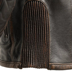 Road Master - Men's Genuine Leather Motorcycle Jacket