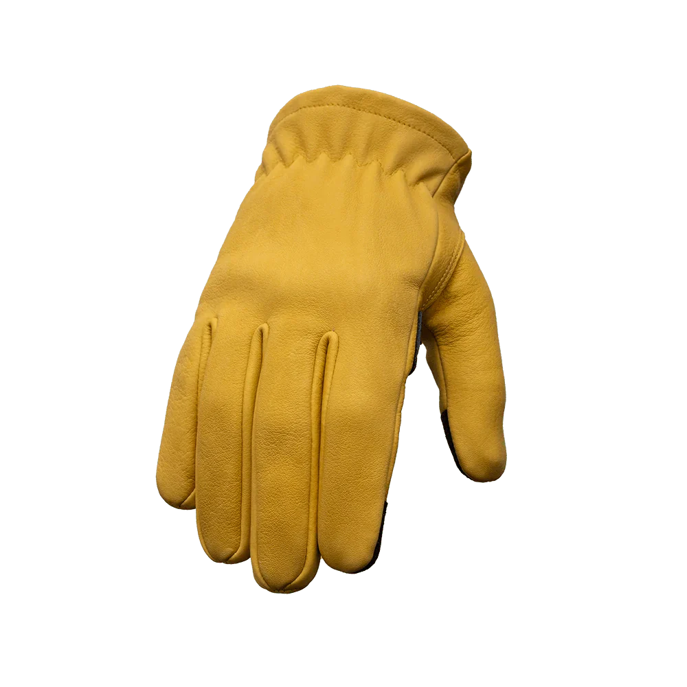 Roper DBL Palm Men's Motorcycle Leather Gloves Men's Gloves First Manufacturing Company   