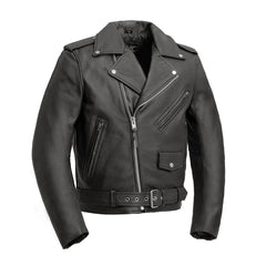 Frontier Flow Men's Motorcycle Leather Jacket