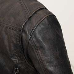 Eclipse Curve Womens Motorcycle Leather Jacket