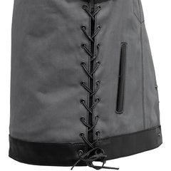 Steel Stitch Men's Leather Vest