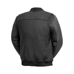 Steel Storm Men’s Genuine Leather Motorcycle Jacket