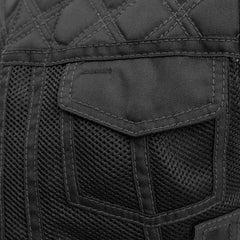 Diamond Quilted Mesh Women's Riding Vest